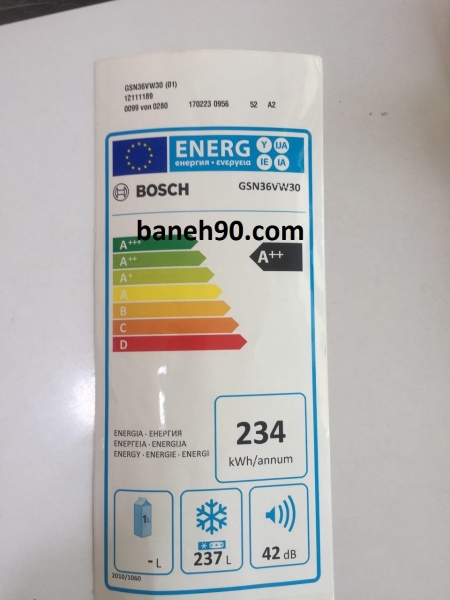 يخچال و فريزر دو قلوی بوش مدل GSN36VW30-KSV36VW30 - تصویر 4