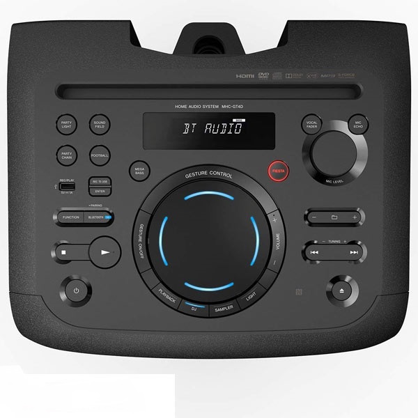 سیستم صوتی 1600 وات سونی مدل MHC-GT4D - تصویر 3