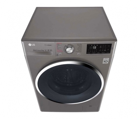 ماشین لباسشویی 8 کیلو بخار شودار ال جی مدل FH4U2TYP2S - تصویر 6