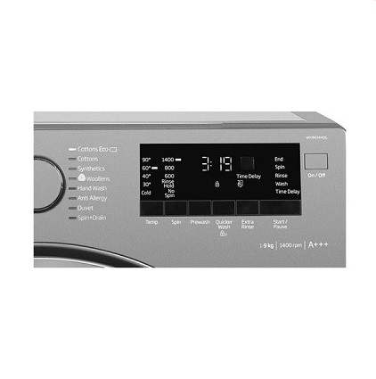 ماشین لباسشویی 9 کیلو بکو مدل WX943440W | 943440 - تصویر 2