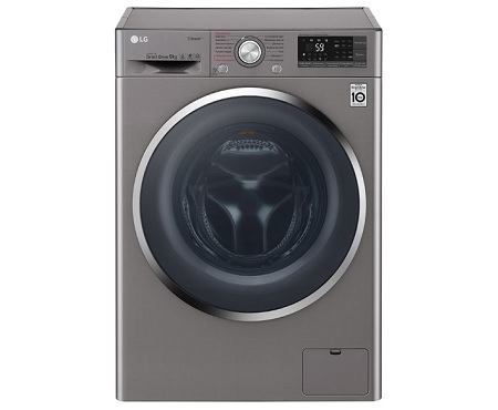 ماشین لباسشویی بخار شور دار 9 کیلو ال جی مدل F4J7VS2S