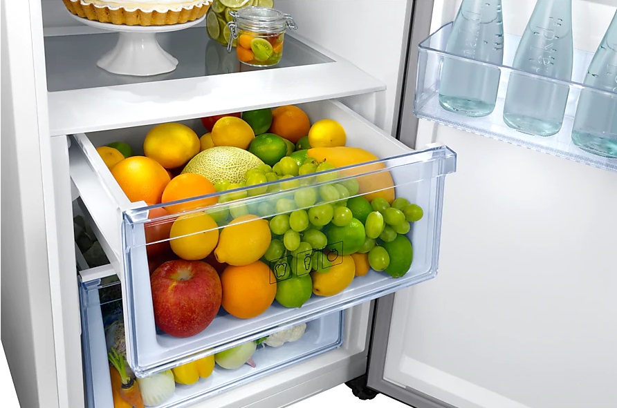 یخچال دوقلو سامسونگ 40 فوت سفید رنگ RR39 و RZ32 - تصویر 4