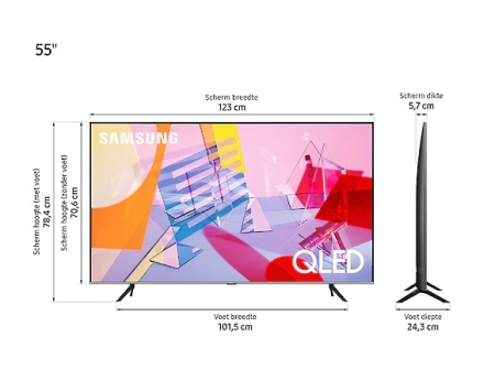 تلویزیون 75 اینچ 4K QLED سامسونگ مدل 75Q65T | Q65T - تصویر 5