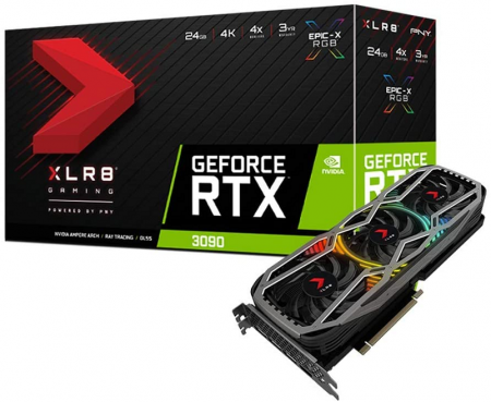 کارت گرافیک پی ان وای PNY GeForce RTX 3090 24GB XLR8 Gaming