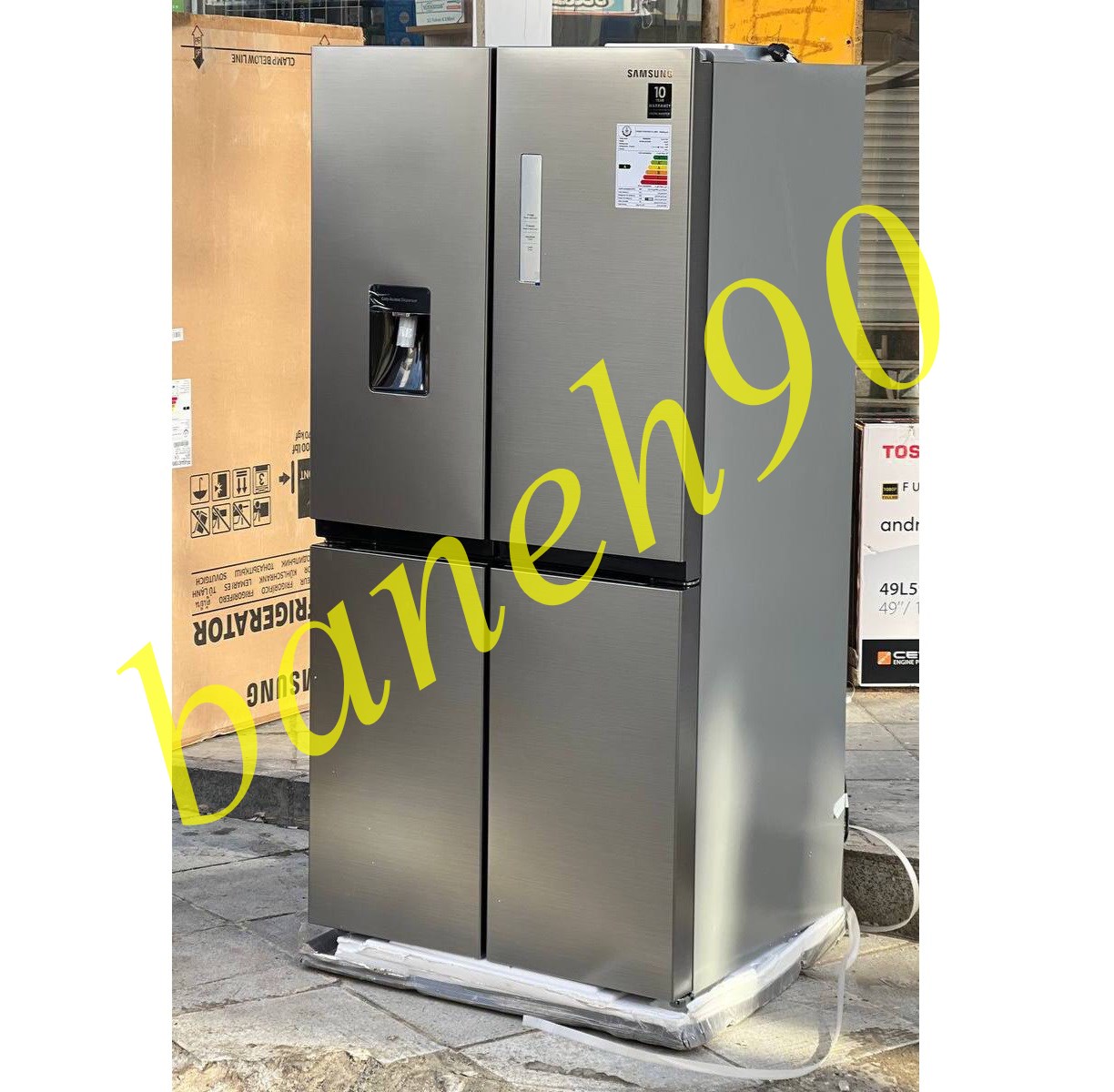 یخچال ساید چهار درب سامسونگ مدل RF48A4010M9 | RF48 - تصویر 13