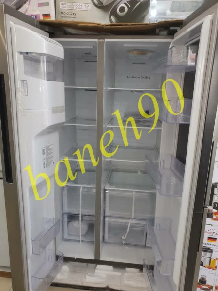 یخچال ساید بای ساید سامسونگ مدل RS80T5190SL | RS80 - تصویر 9
