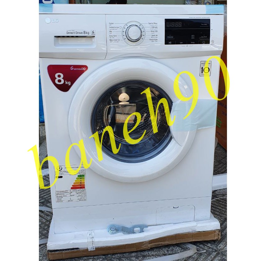 ماشین لباسشویی 8 کیلو ال جی مدل WJ1408NTP - تصویر 8