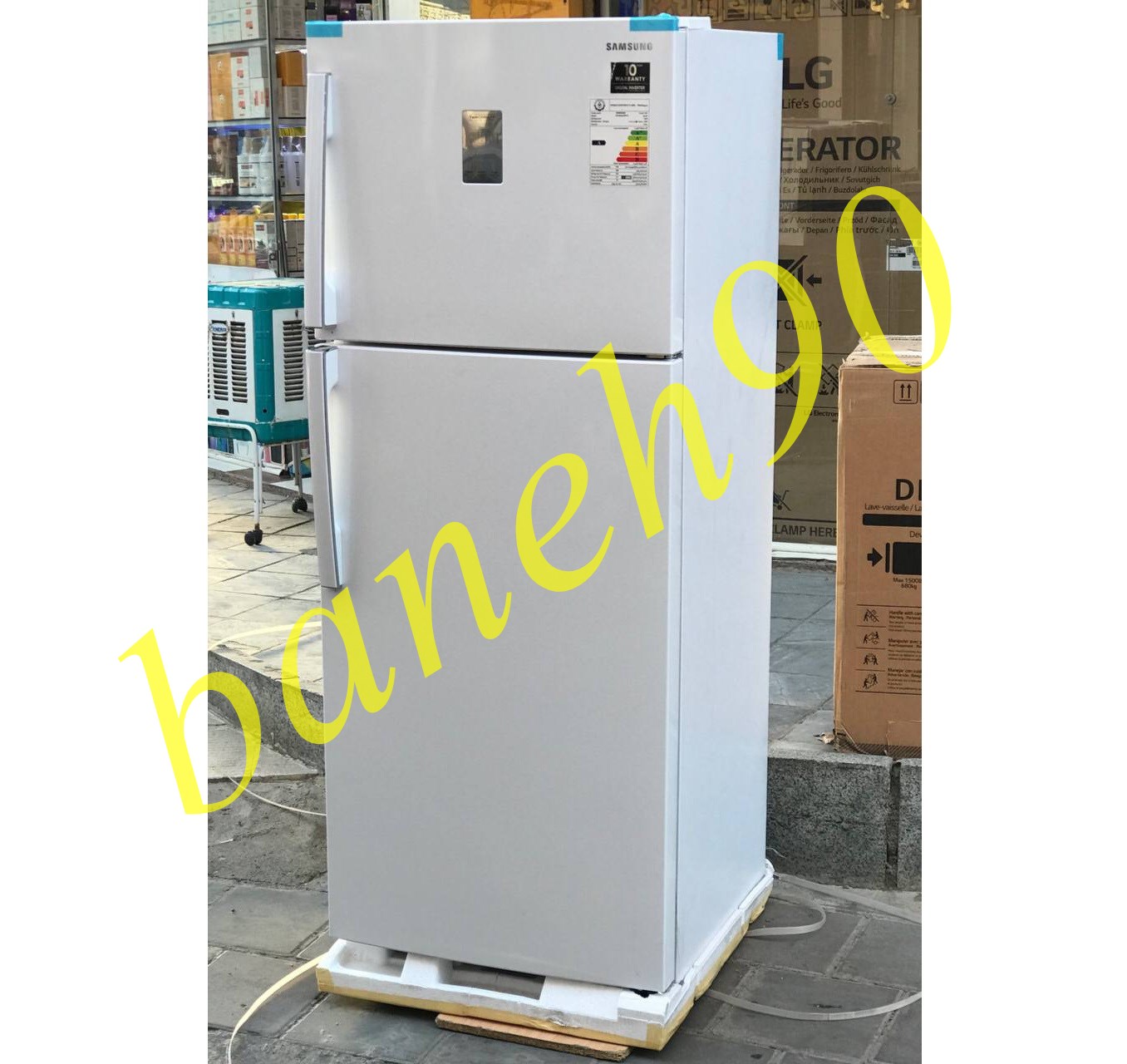 یخچال فریزر بالا پایین سامسونگ مدل RT46K6330WW - تصویر 8