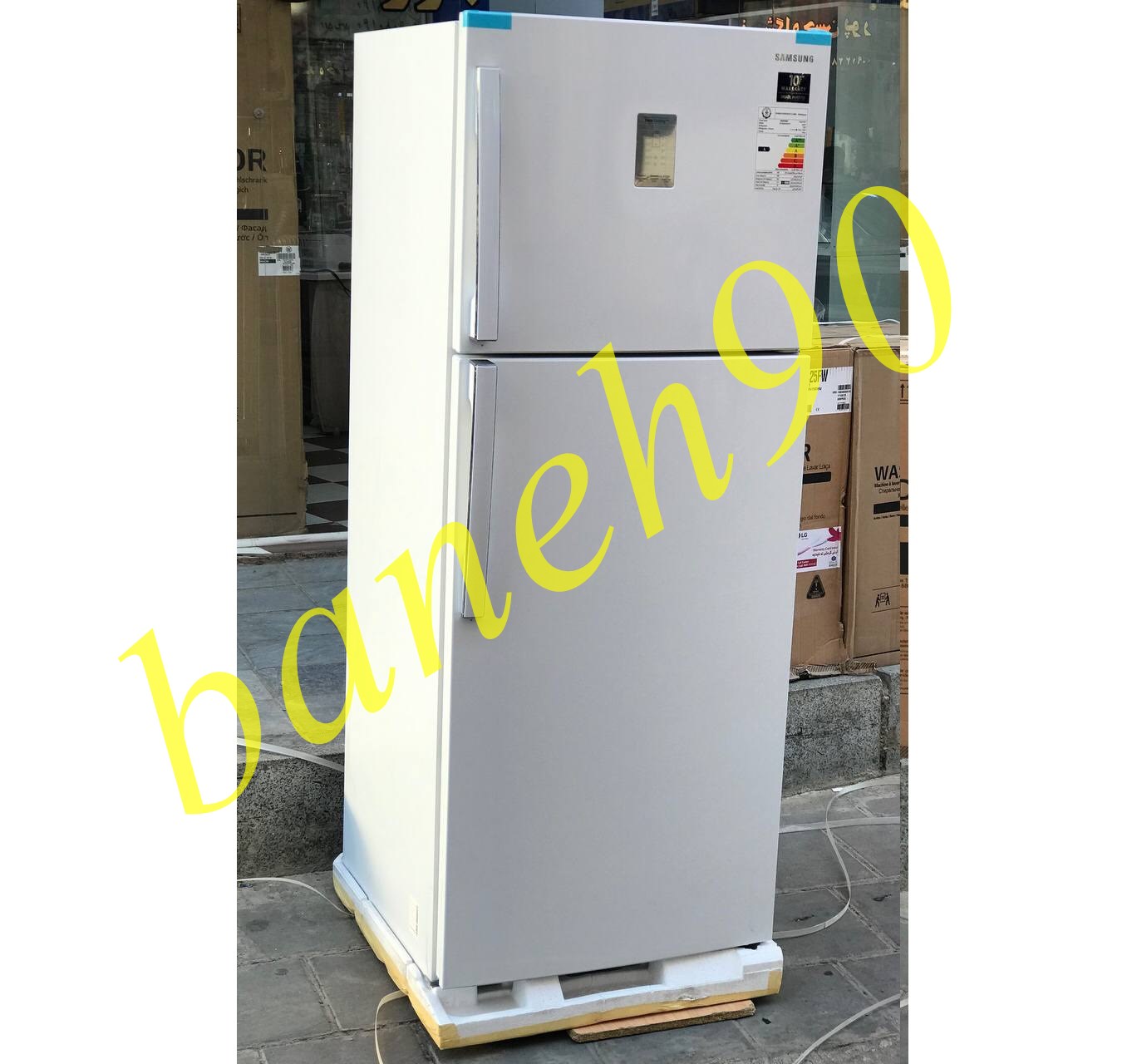 یخچال فریزر بالا پایین سامسونگ مدل RT46K6330WW - تصویر 9