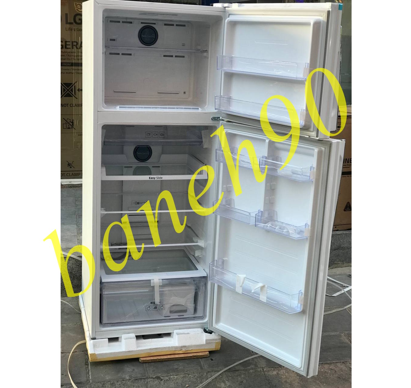 یخچال فریزر بالا پایین سامسونگ مدل RT46K6330WW - تصویر 10