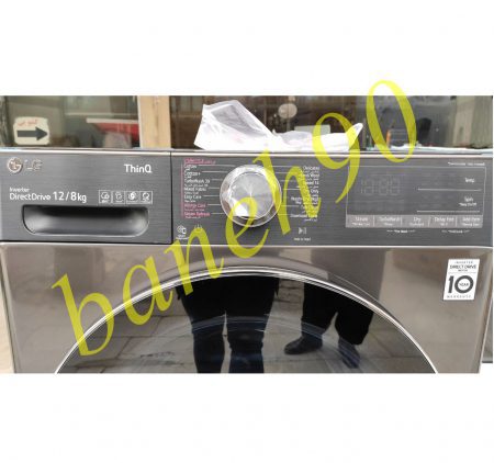 لباسشویی V12 ال جی 12 کیلو مدل WDV1260BRP - تصویر 10