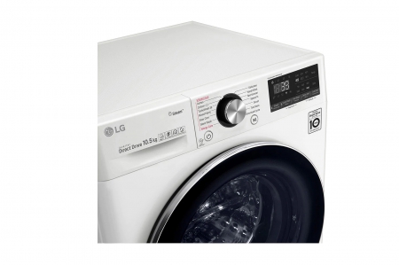 لباسشویی 10.5 کیلو بخارشور ال جی WV9142WRP - تصویر 3