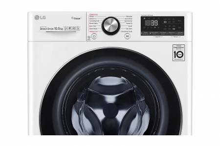 لباسشویی 10.5 کیلو بخارشور ال جی WV9142WRP - تصویر 5
