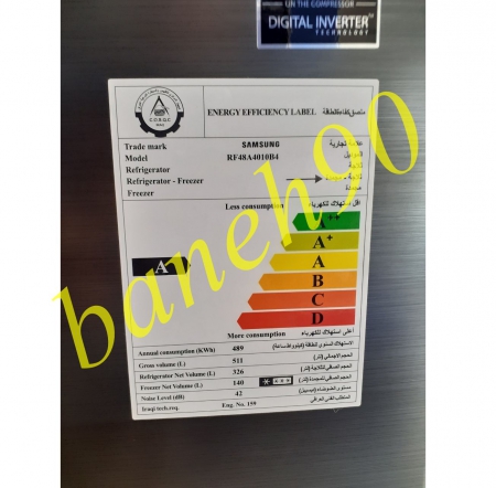 یخچال ساید چهار درب سامسونگ مدل RF48A4010B4 | RF48 - تصویر 9