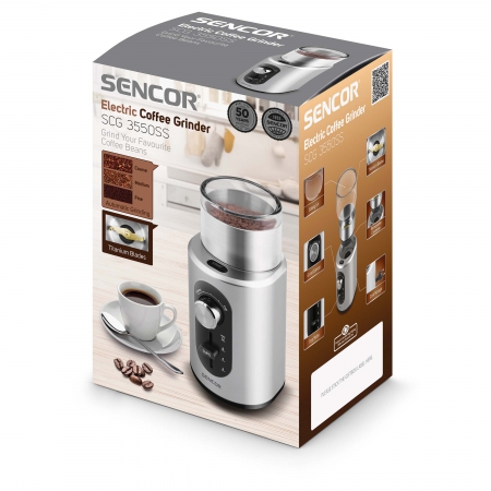 آسیاب قهوه سنکور مدل SCG 3550SS - تصویر 7