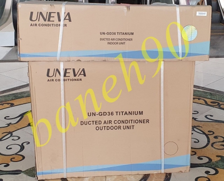 داکت اسپلیت 36000 یونیوا سرد و گرم اینورتردار مدل UN-GD36 TITANIUM - تصویر 3