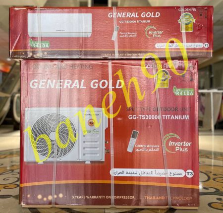 کولر گازی جنرال گلد 30000 اینورتردار سرد و گرم مدل GG-TS30000 TITANIUM - تصویر 7