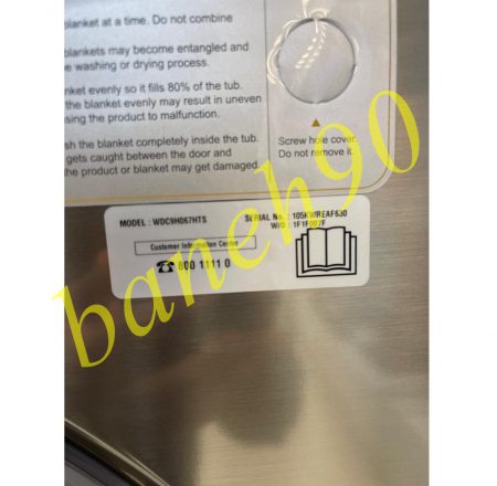 ماشین لباسشویی دوگانه شور 21 کیلو ال جی مدل WDC9H067HTS - تصویر 10