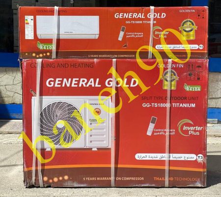 کولر گازی جنرال گلد 18000 اینورتر کنترل آمپر GG-TS18000 TITANIUM - تصویر 14