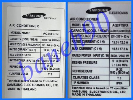 کولرگازی 24000 سامسونگ AQ24TSPN | AQ24TSPX - تصویر 6
