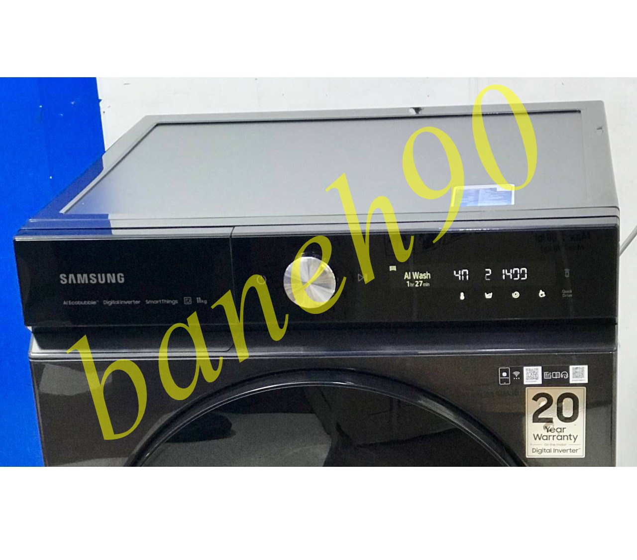 لباسشویی سامسونگ WW11B1944DGB | ماشین لباسشویی 11 کیلو سامسونگ مدل WW11B1944DGB - تصویر 9