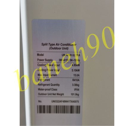 کولرگازی ایستاده 48000 یونیوا سرد و گرم مدل UN-AF48 ULTRA - تصویر 9
