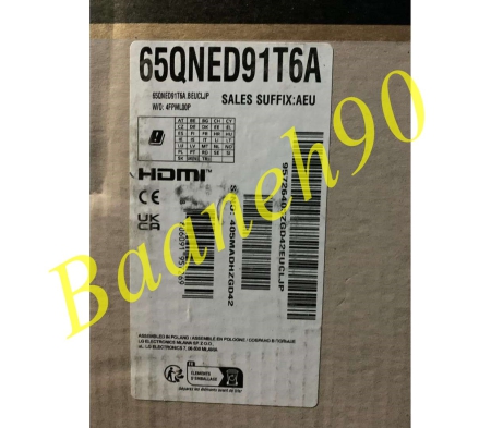 تلویزیون ال جی 65QNED916 سایز 65 اینچ Mini LED - تصویر 9