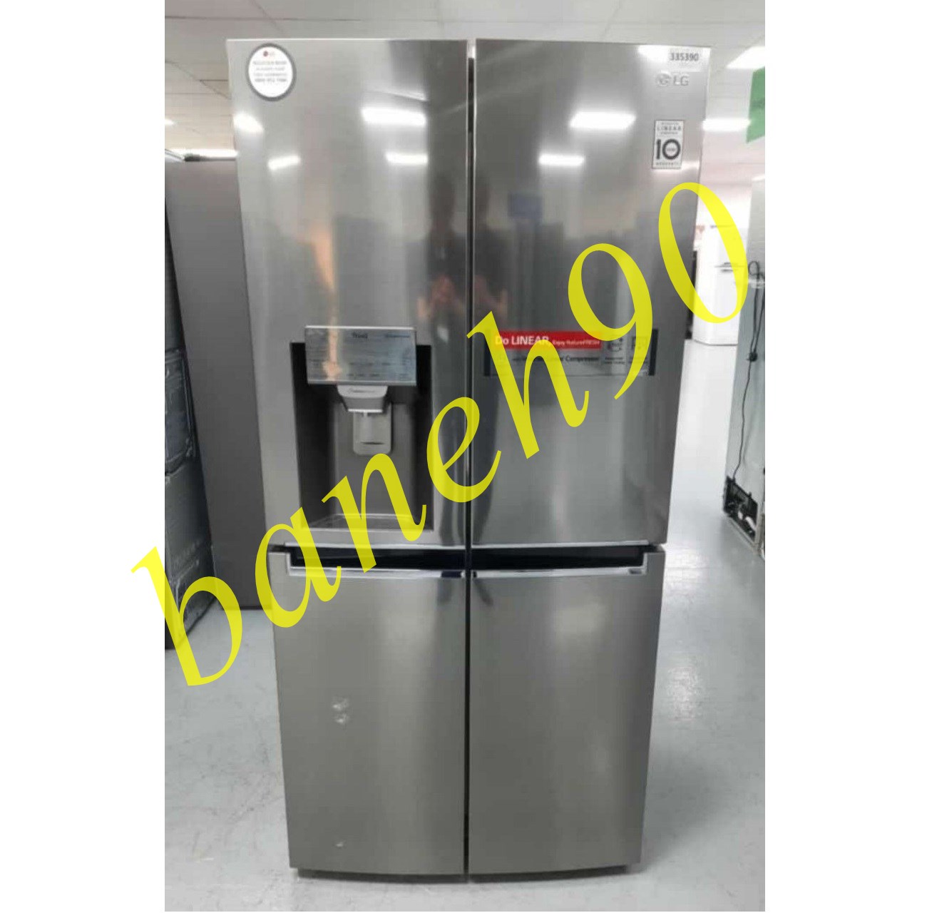 یخچال ساید بای ساید ال جی مدل GML844PZ6F | L844 - تصویر 11