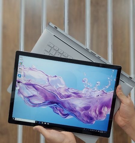 لپ تاپ SURFACE BOOK 2 / i7-8650U /16GB/256GB/6gB /15" 4K - تصویر 9