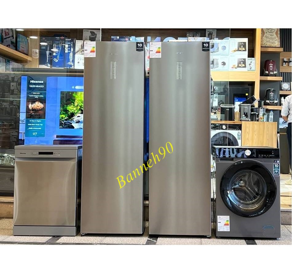 یخچال فریزر دوقلو هایسنس مدل FV356N4 - RL484N4 دودی - تصویر 4