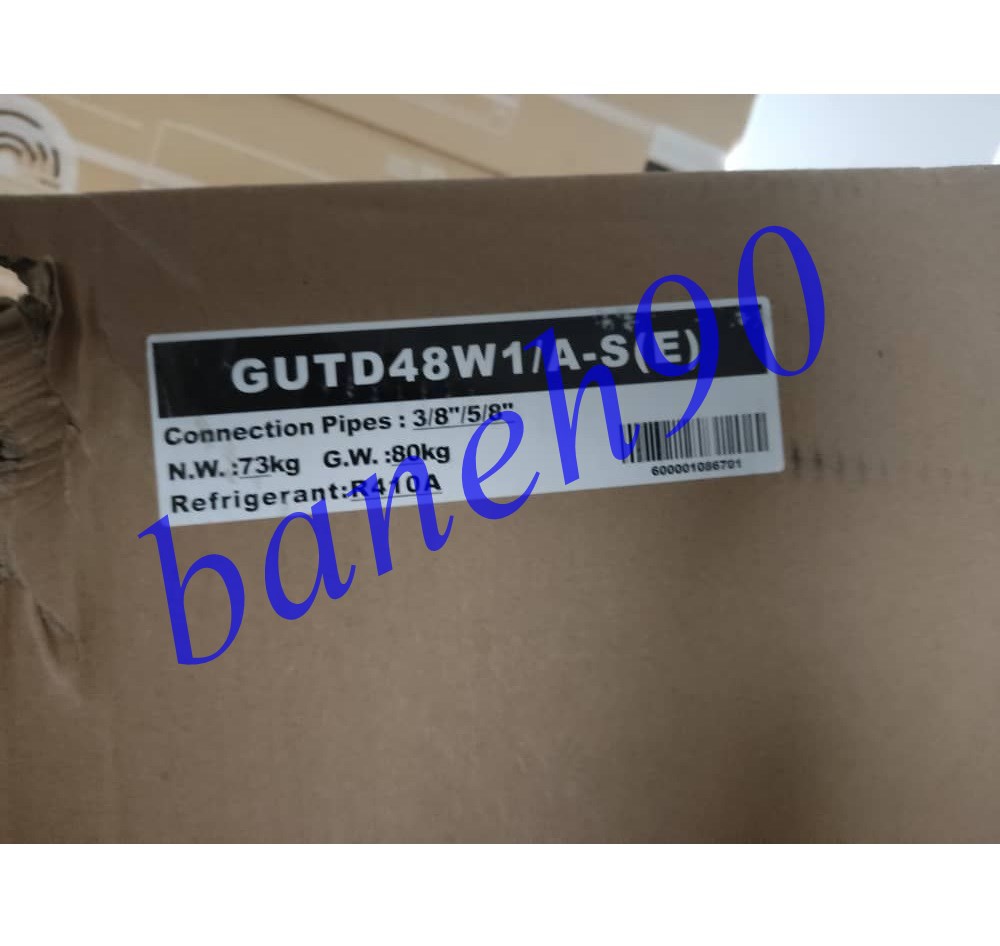 داکت اسپلیت 48000 گری اینورتردار مدل GUTD48W1 | GUD48PHS1 - تصویر 3