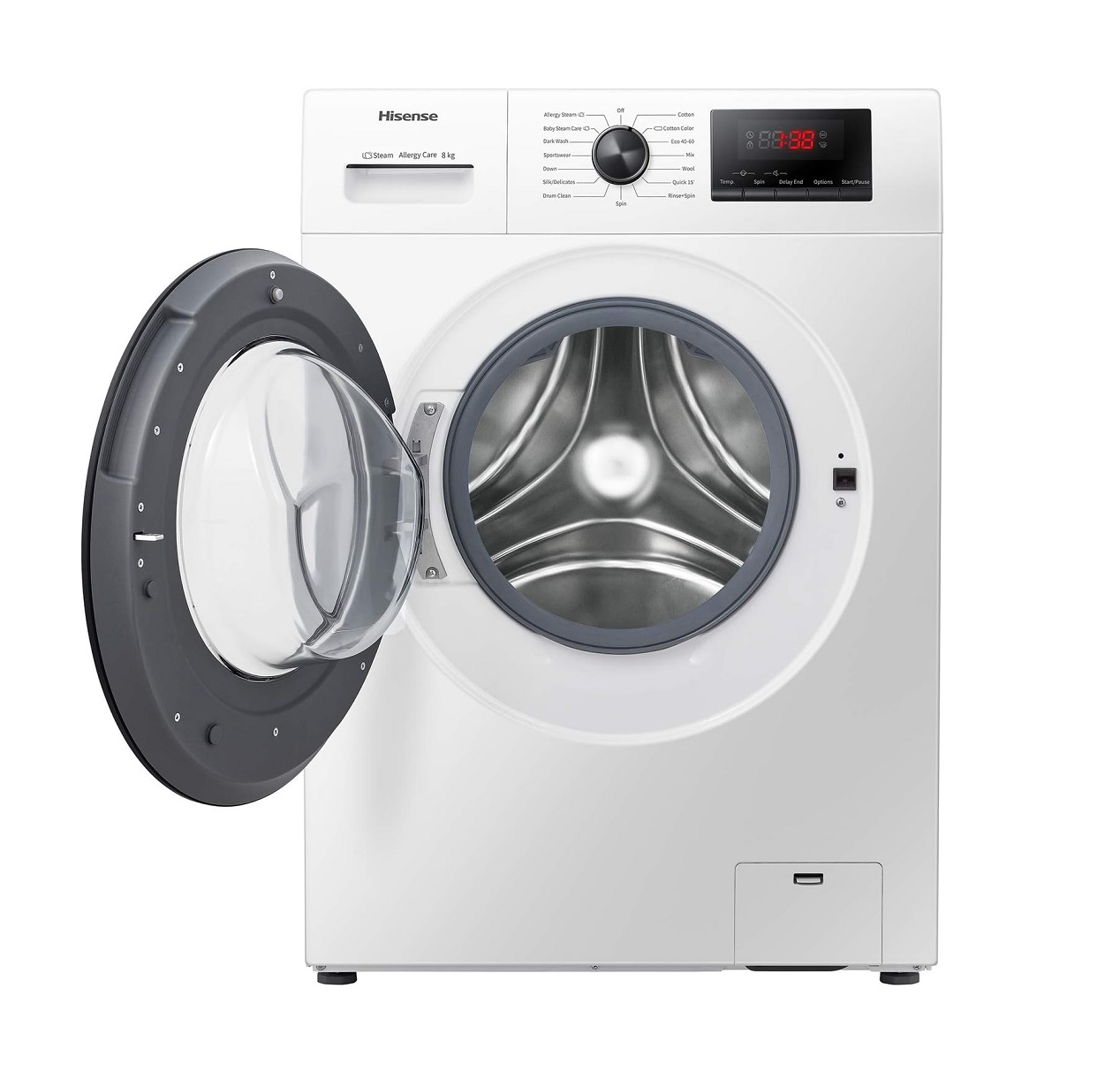 ماشین لباسشویی 8 کیلو هایسنس مدل WFPV8012EM - Image 2