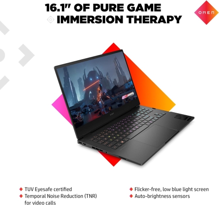 لپ تاپ گیمینگ HP OMEN 16X Ryzen7-6800h/16GB/1TB/8G RTX3070 - تصویر 5