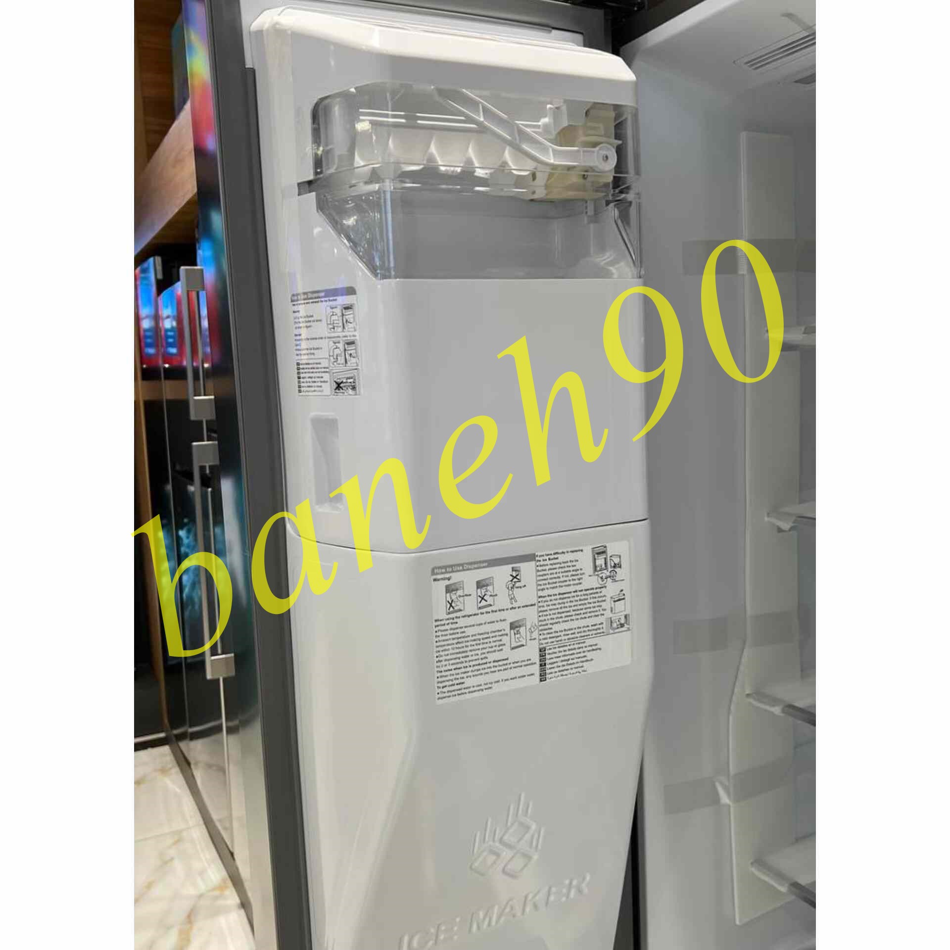 یخچال ساید هایسنس 34 فوت مدل RS819N4ISU - تصویر 10