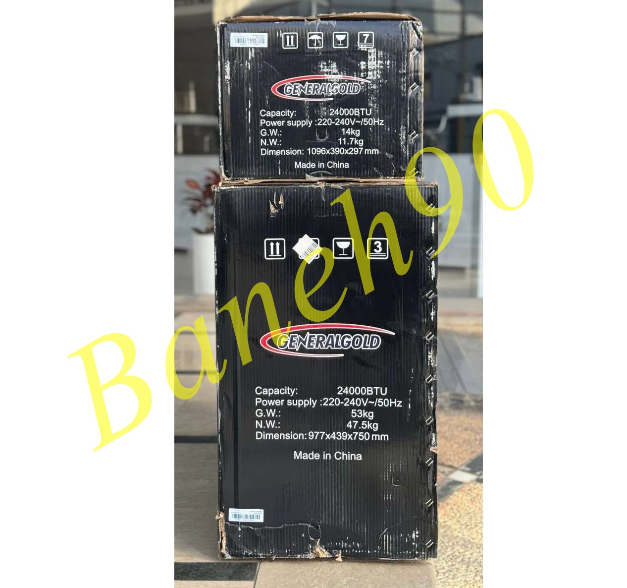 کولر گازی 24000 جنرال گلد 2024 مدل GD-24H1/S24 - تصویر 9