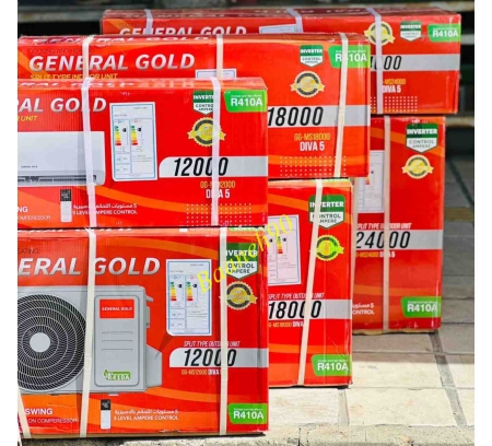 کولر گازی 24000 جنرال گلد اینورتر سری دیوا GG-MS24000 DIVA 5 - تصویر 2