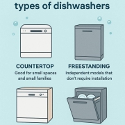انواع ماشین ظرفشویی