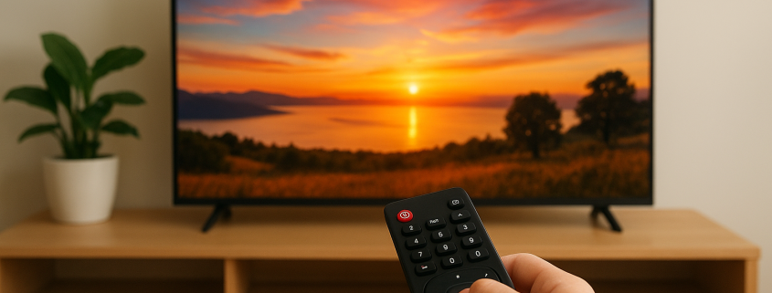 تنظیمات تصویر و صدا در تلویزیون