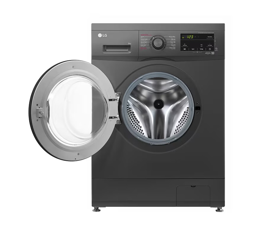 ماشین لباسشویی ال جی F4J3TYG6J ظرفیت 8 کیلو - تصویر 2