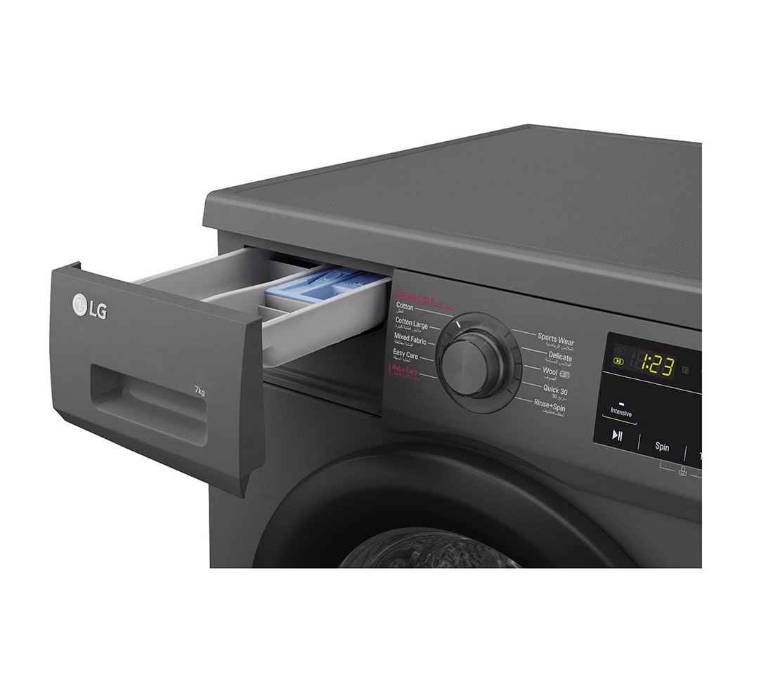 ماشین لباسشویی ال جی F4J3TYG6J ظرفیت 8 کیلو - تصویر 4