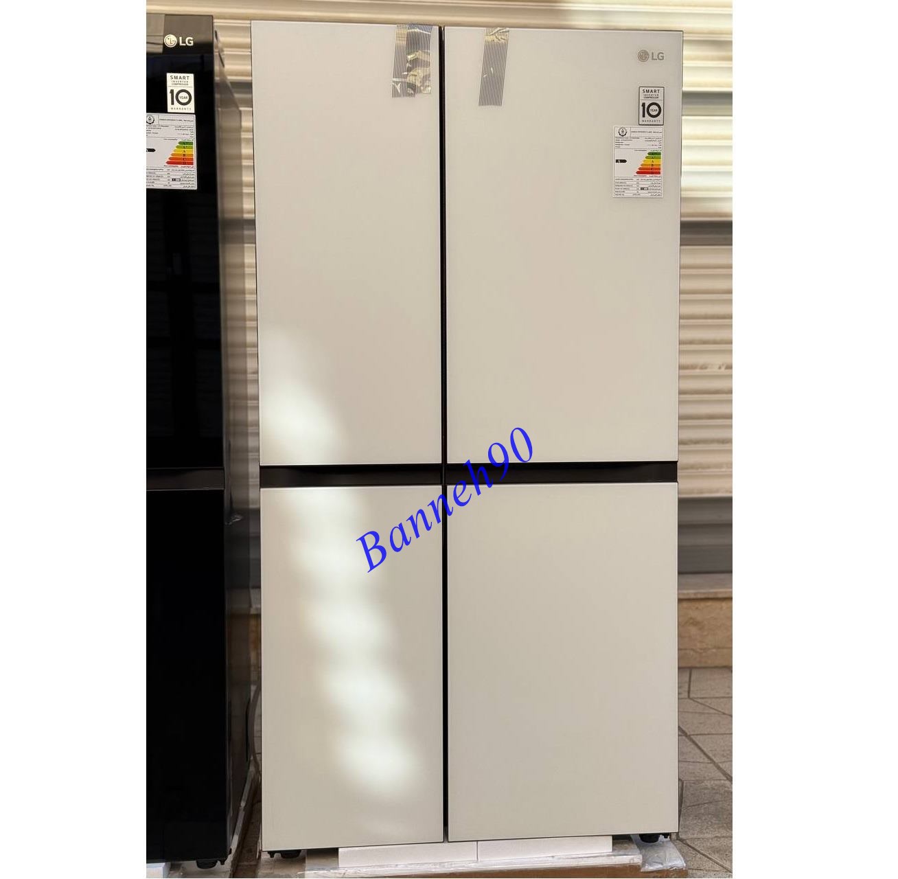 ساید شیشه ای ال جی 2025 رنگ مشکی 30 فوت B287G - تصویر 12