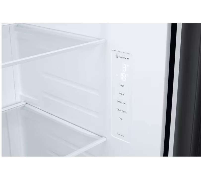 ساید شیشه ای ال جی 2025 رنگ مشکی 30 فوت B287G - تصویر 4