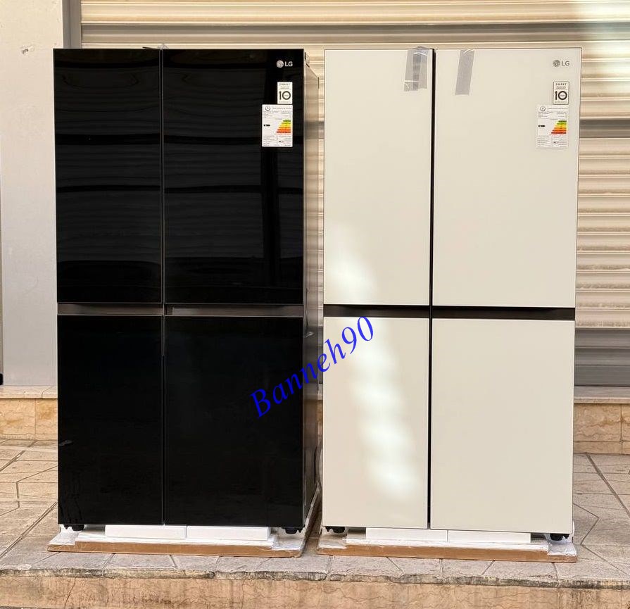 ساید شیشه ای ال جی 2025 رنگ مشکی 30 فوت B287G - تصویر 9