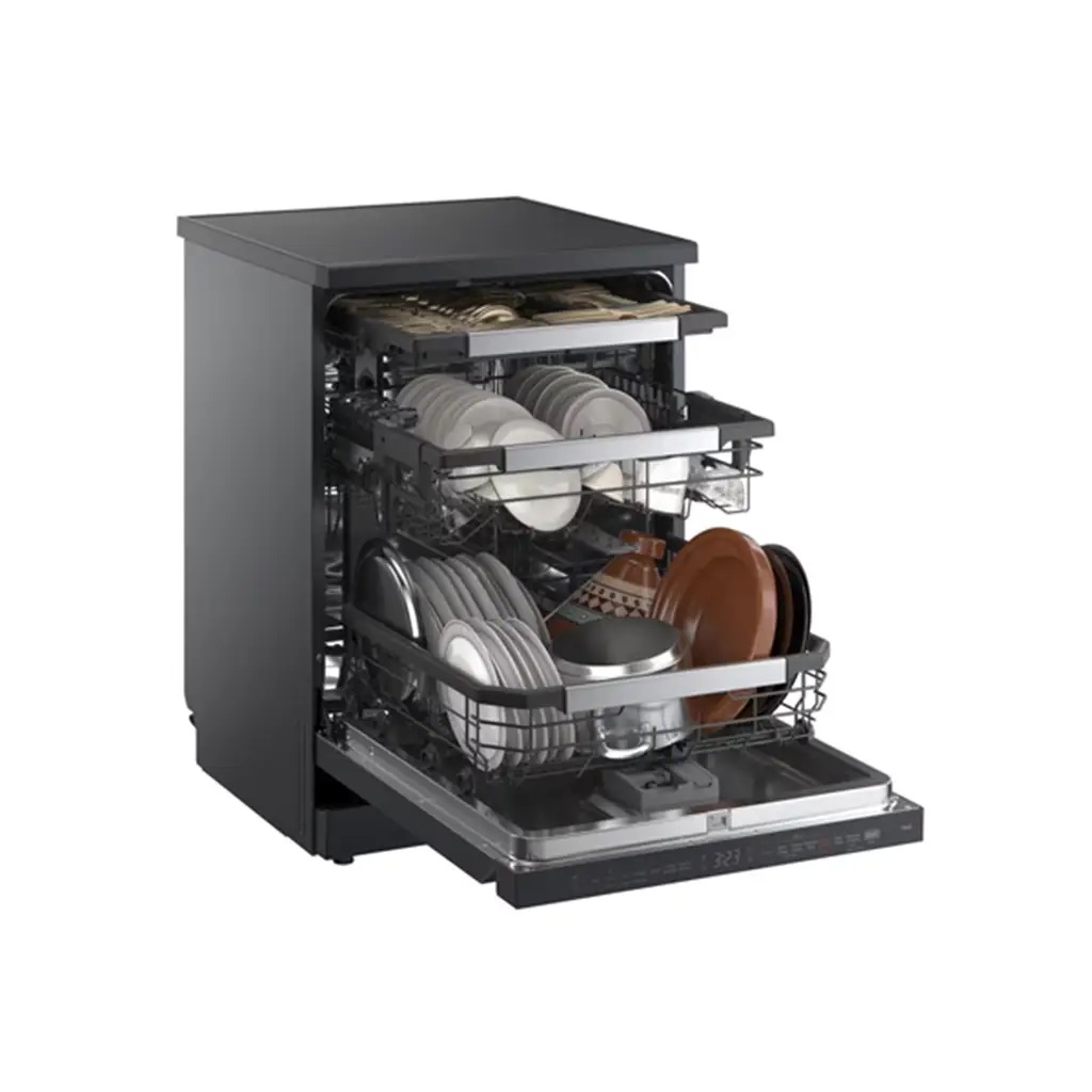 ماشین ظرفشویی ال جی DFC287HMS ظرفیت 14 نفره - تصویر 6