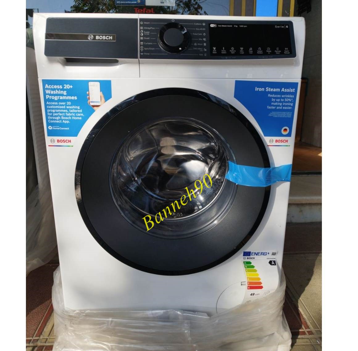 لباسشویی سری 6 بوش ترکیه مدل WGK244Z0ME - تصویر 3