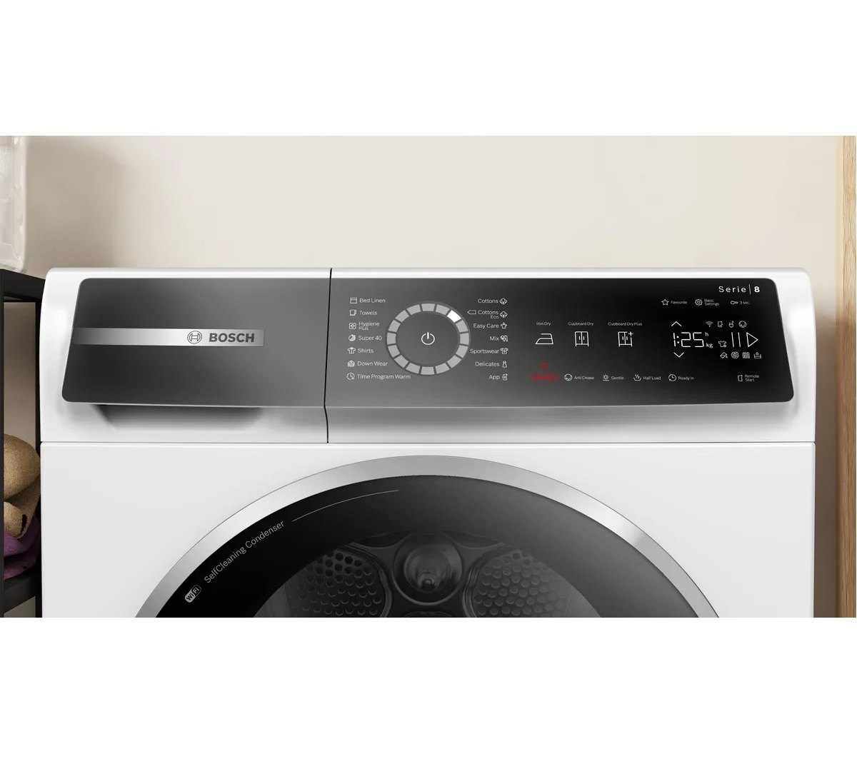 خشک کن 9 کیلو بوش مدل WQB245B0ME - تصویر 3