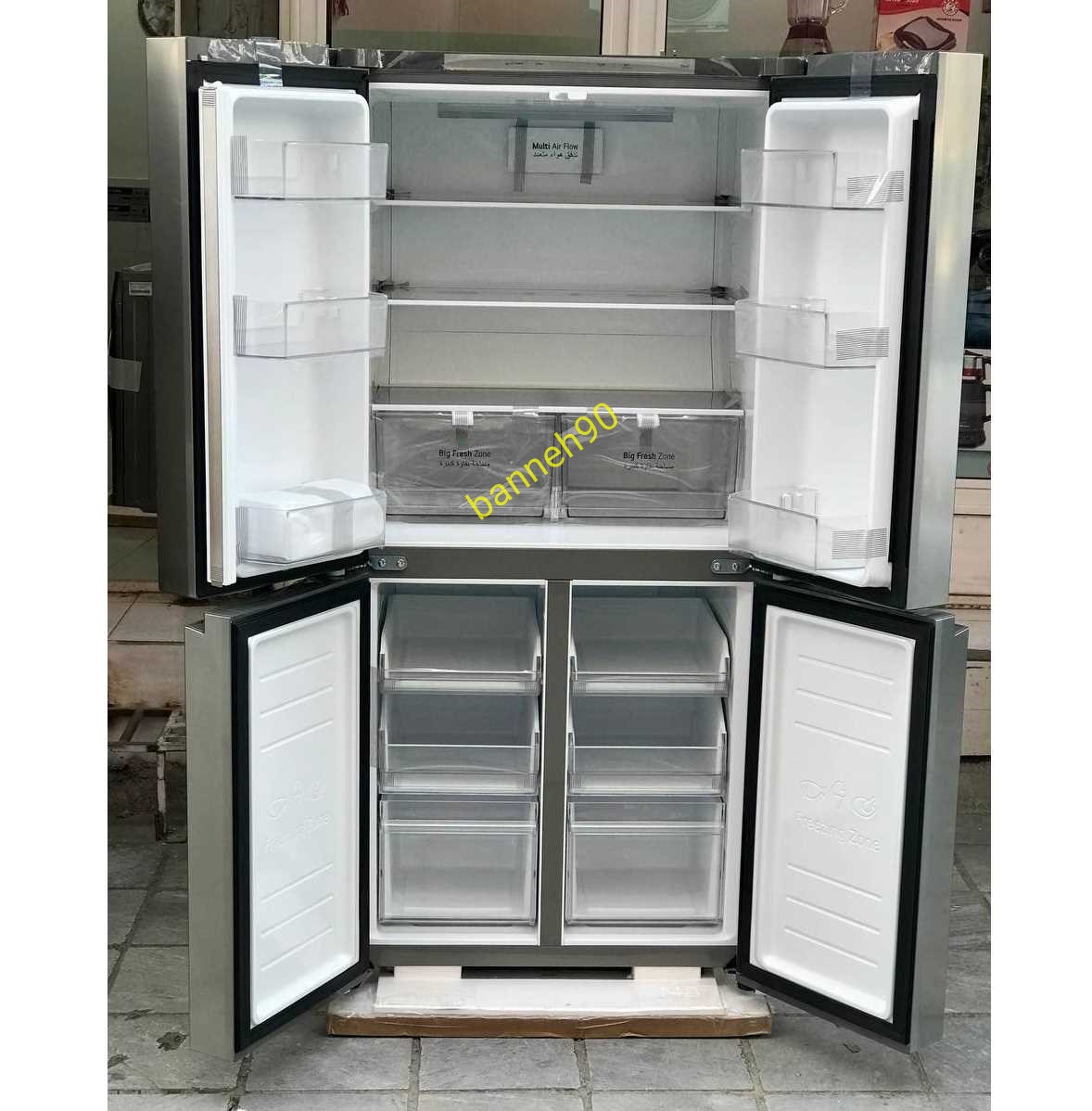 یخچال ساید 4 درب ال جی مدل B334 - تصویر 12