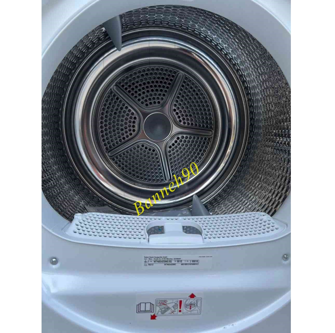 خشک کن 8 کیلو بوش مدل WTN85420ME - تصویر 4