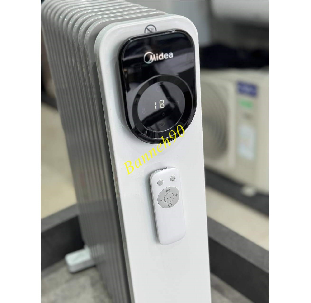 شوفاژ برقی 11 پره میدیا ریموت دار - تصویر 7