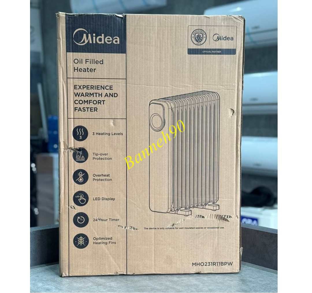 شوفاژ برقی 11 پره میدیا ریموت دار - تصویر 10